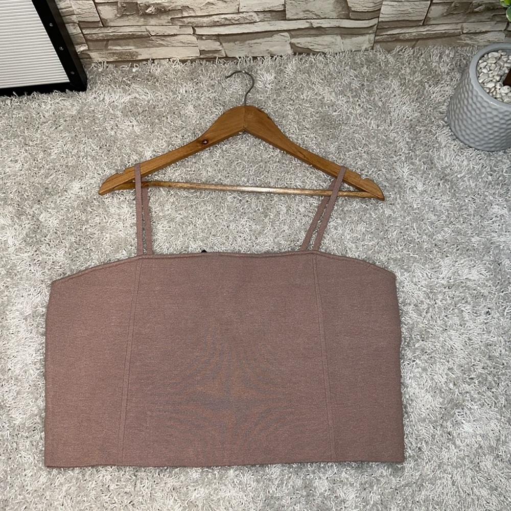 EXPRESS XL Cropped Tank Top